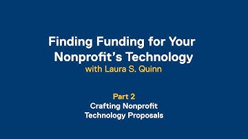 Finding Funding for Your Nonprofit