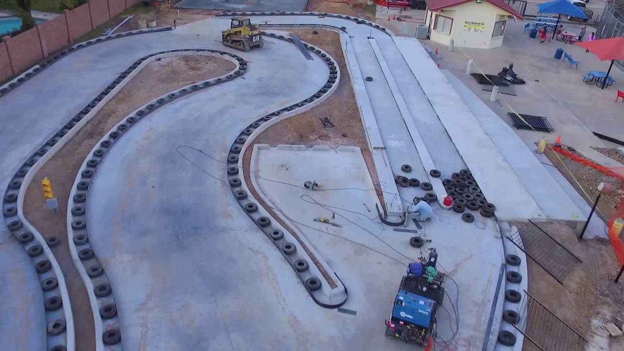Katy Go Karts Constuction YouTube