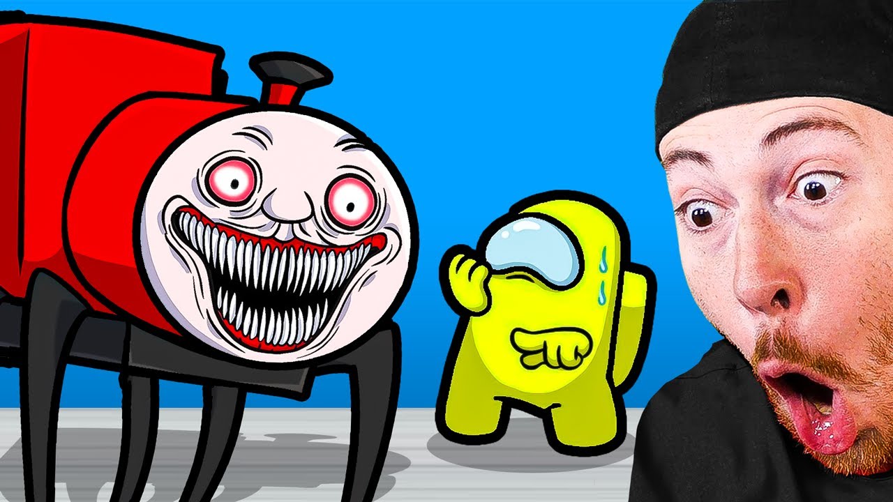 CURSED CHOO CHOO Charles vs AMONG US Animation