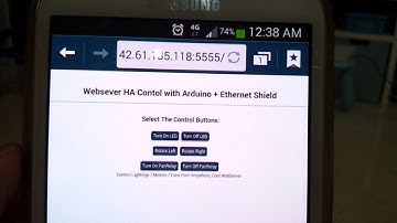 Smart Home Power Plug As Web Server for Fan Control