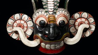 Demon Mask Sri Lanka National museums Scotland 