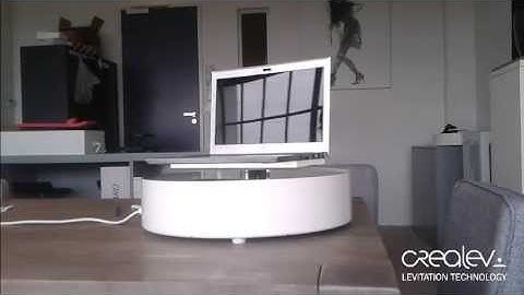 Crealev Rotating Twinset, displaying Sony Vaio Ultrabook