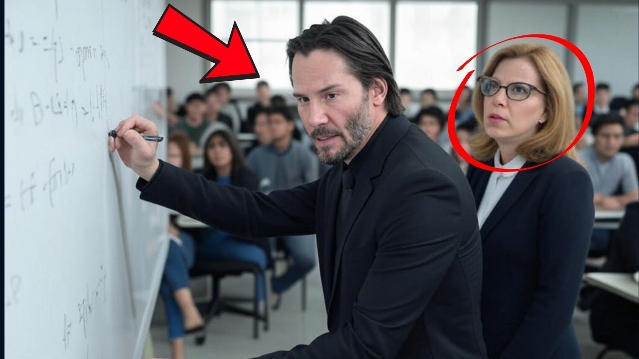 Calculus Teacher Tries to Humiliate Keanu Reeves Without Knowing That He is  a Genius in Mathematics. - YouTube