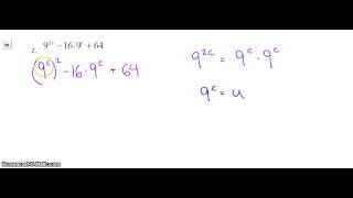 Factor By Grouping & U Substitution