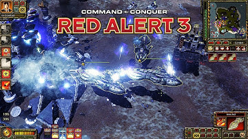 Red Alert 3 Rejuvenation MOD Legion in PVE MAP | Massive Incoming Enemy!!!