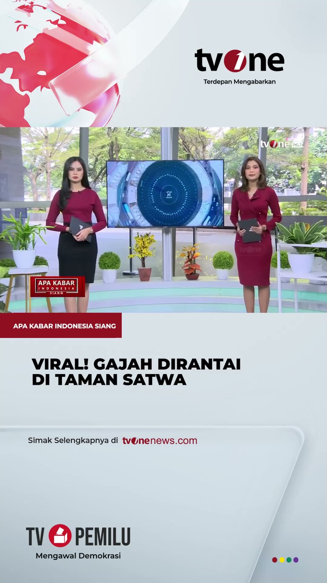 Viral Gajah Dirantai Kakinya, Ini Penjelasan Pawang di Wonogiri | tvOne