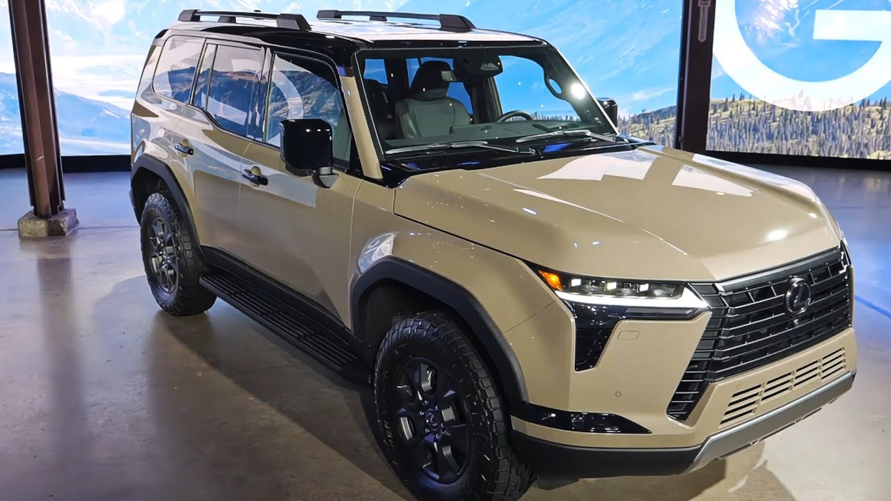 New 2024 Lexus GX 550 Locking Rear Diff And A Turbo V6 YouTube