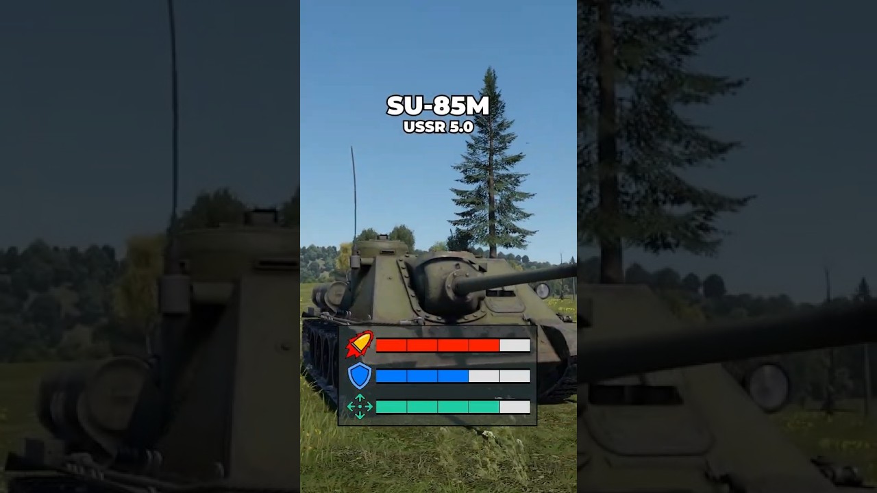 Рейтинг всех истребителей танков: СУ-85М | War Thunder