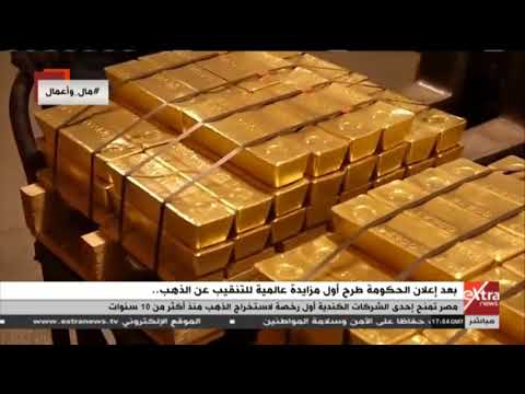 مال وأعمال مصر تمنح إحدى الشركات الكندية أول رخصة لاستخراج الذهب منذ أكثر من 10 سنوات