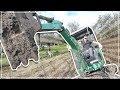 Mini Excavator - HIS FIRST TIME