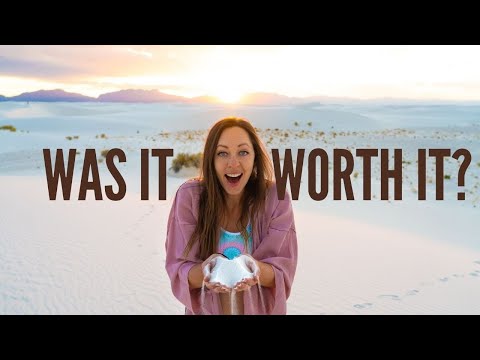 Vídeo: Visitando O White Sands National Monument Com Seu Cachorro