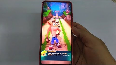 Crash Bandicoot On the Run Android Xiaomi K20 Pro Premium Edition Urdu/Hindi
