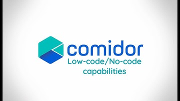 Comidor No-code / Low-code Application Development Capabilities