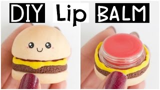 DIY 5 MINUTE BURGER LIP BALM!