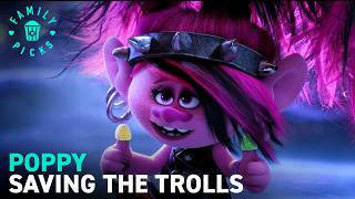 Every Time Poppy (Anna Kendrick) SAVES Her Friends Across the Trolls Movies