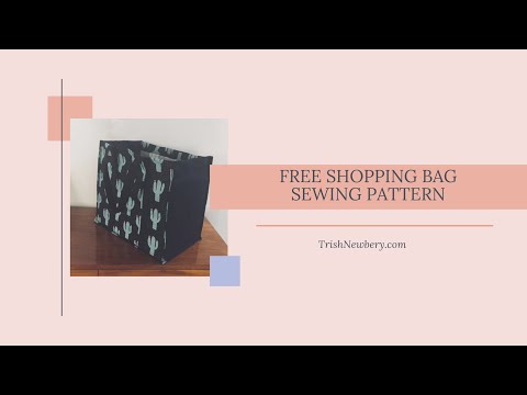 Pattern 1723 Reusable Large Unlined Ping Bag Sew A Long Video Pattern 1723 Reusable Large Unlined Ping Bag Sew A Long Video