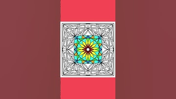 Creative Symmetrical Design #shorts #youtubeshorts #shortsvideo #procreate #digitalart #artist
