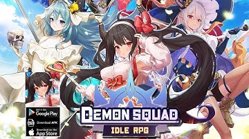 Demon Squad: Idle RPG Gameplay - Android iOS