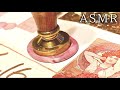 【ASMR】シーリングスタンプで閉じるお手紙💌