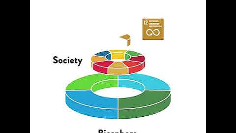 Wedding Cake model of the Sustainable Development Goals #SDGs #DevEd