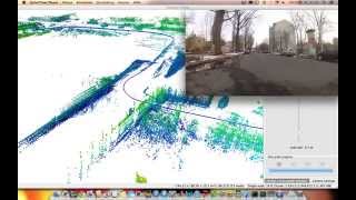 3D Occupancy Grid ibeo Lux Laserscanner Octomap Octovis