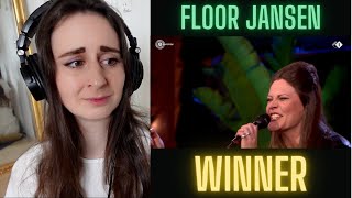 Singer Reacts to Floor Jansen - Winner (Bedste Zangers)