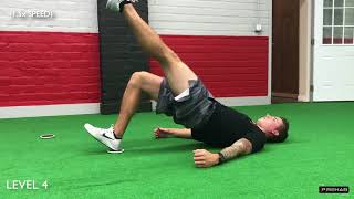 Eccentric Hamstring Slider — Rehab Hero