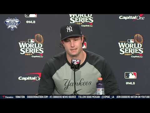 Yankees Gerrit Cole: Grand Slam was ‘Bit of a Gut Punch’ & Dodgers Bullpen Strategy in World Series