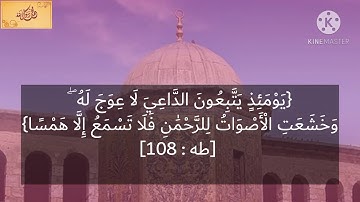 قرآن كريم تلاوة طيبة للقارئ حماد بن عزي من سورة طه لاتنسونا من صالح دعائكم