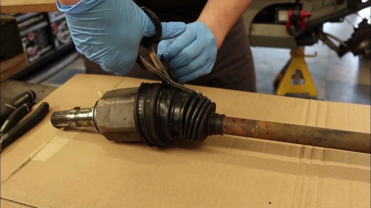 Installing Blue Point FlexxBoot CV boots on Subaru axles, no more torn