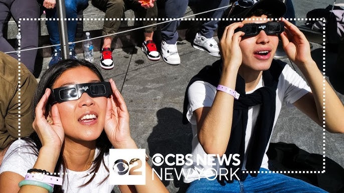 Total Solar Eclipse Over New York Full Coverage