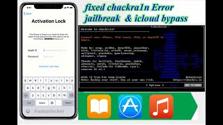 fixed chackra1n Error jailbreak  icloud bypass