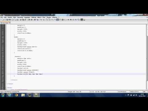 How to create a banner HTML & CSS