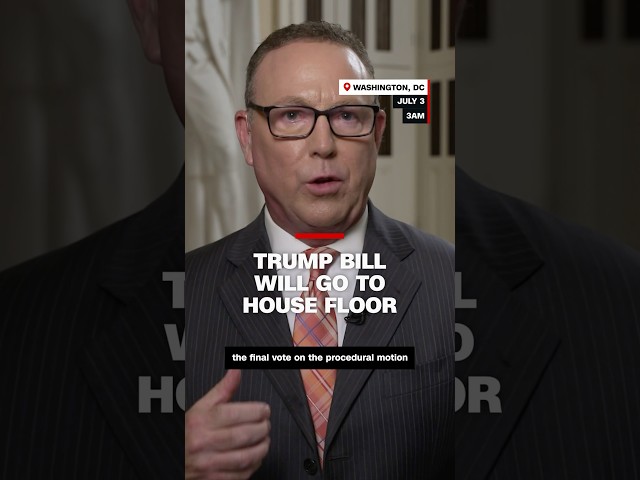 Trump bill will go to House floor