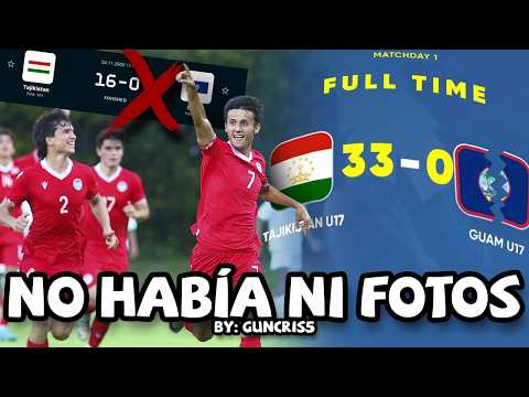 🇹🇯 33-0, they pulled off the BIGGEST BLOWOUT IN HISTORY, because there was no proof when they won...