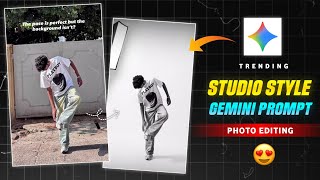 New Trending Studio Style Ai Photo Editing Prompt | Black and White Studio Photo Editing | Gemini screenshot 5