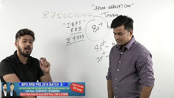 FAQ IBPS RRB 2018 LIVE BATCH of Radhey Sir and Amit sir |Call us on 8750016167