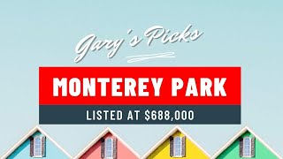 Hot Home in Monterey Park, CA listed $688,888