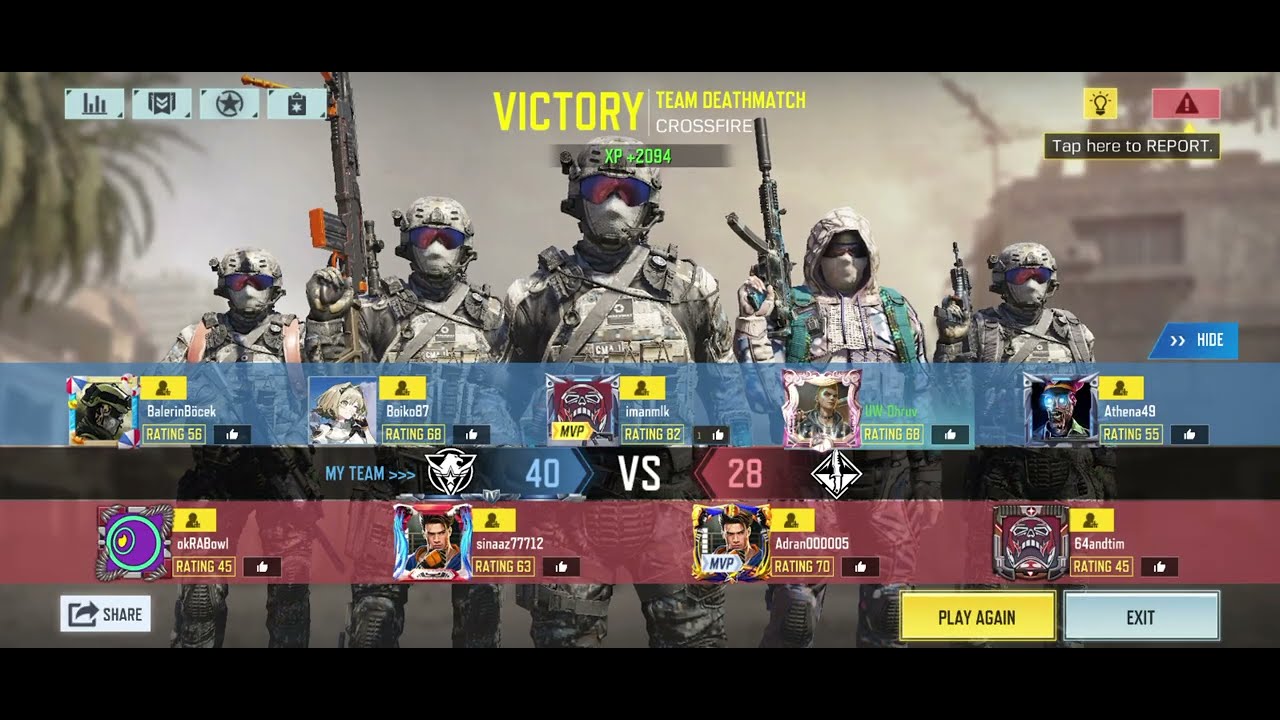 Zero ping in game 😔