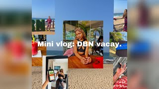 Mini vlog: Durban vacay. A South African YouTuber.