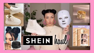 Shein Haul | Makeup, fake hair buns, cat accessories + more 🛍