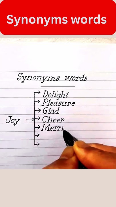 Joy Synonyms Words Same Meaning Words shortvideo shorts YouTube joy-synonyms-words-same-meaning-words-shortvideo-shorts-youtube