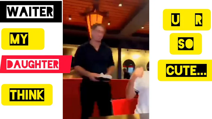 Waiter, My Daughter Think You are.. 😅 #familyman