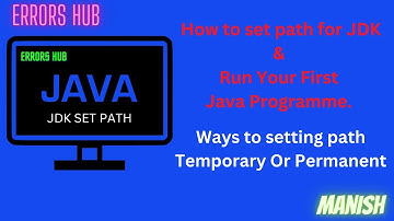 ERROR: JAVAC NOT FOUND & FILE NOT FOUND, RUN FIRST JAVA PROG. AND USER INPUT FACTORIAL, JDK SET PATH