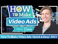 How To Make Video Ads For FREE (Quick & Easy) | Canva Video Tutorial for Beginners