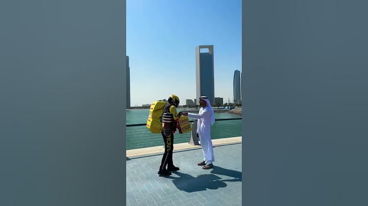 This is insane!  Jetpack delivery?  #travel #crazy #technology #delivery #food #dubai