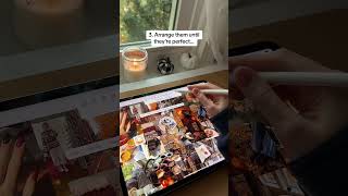 How to make a Fall vision board in Notability ☕️🍂 #notability
