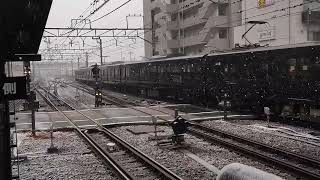 相鉄12000系12106編成快速海老名行　二俣川駅到着