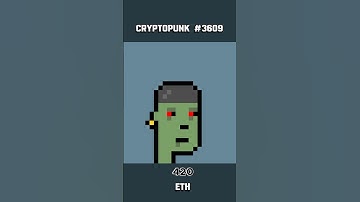 Even in this market a CryptoPunk sold for 420 ETH ~ $679,000. #crypto #nfts #ethereum
