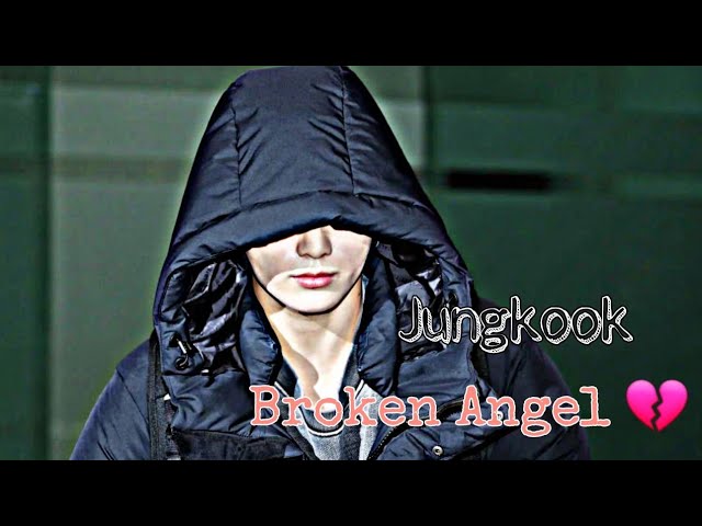 Broken Angel 💔 - Jungkook | i am so lonely broken angel [FMV] class=